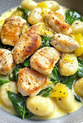 Lemon Gnocchi With Chicken