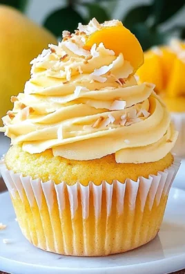 Mango Tango Summer Cupcakes