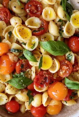 Orecchiette Bruschetta Pasta Salad