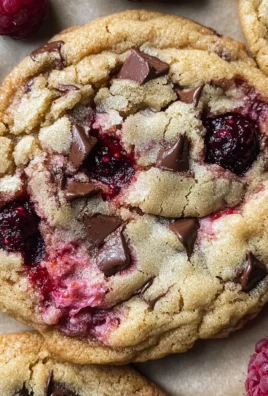 Raspberry Chocolate Chip Cookies