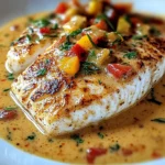Red Snapper with Creamy Creole Sauce