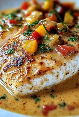 Red Snapper with Creamy Creole Sauce