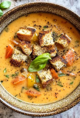 Roasted Tomato Basil Soup