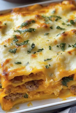 Sausage and Pumpkin Lasagna Recipe