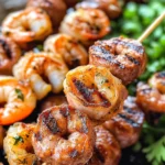 Sausage and Shrimp Kabobs