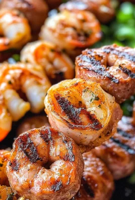 Sausage and Shrimp Kabobs