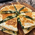 Savory Spinach Artichoke Quesadillas