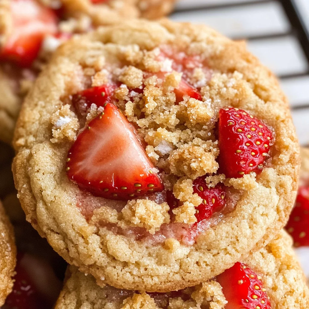 Strawberry Shortcake Cookies