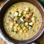 Summer Corn and Zucchini Chowder Recipe