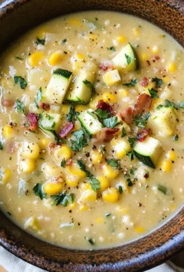 Summer Corn and Zucchini Chowder Recipe