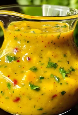 Sweet and Spicy Mango Salad Dressing