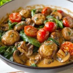 Tuscan Butter Mushrooms