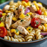 honey mustard chicken pasta salad