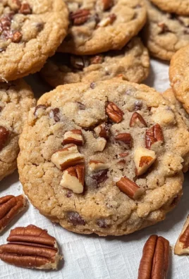 Bourbon Toffee Cookies