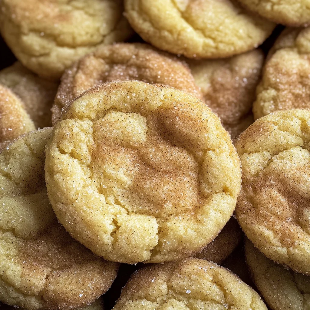 Buttery Lemon Snickerdoodles