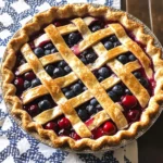 Cherry and Blueberry Pie