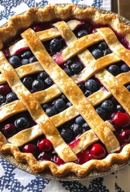 Cherry and Blueberry Pie