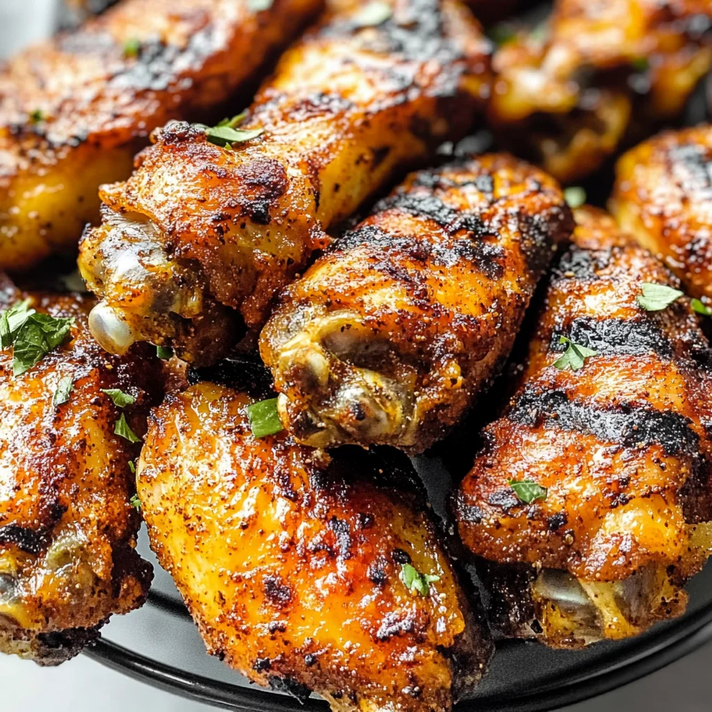 Crispy Grilled Chicken Wings Recipe