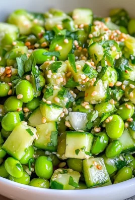 Cucumber Edamame Salad
