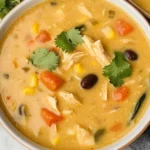 Easy Chicken, Poblano, and Black Bean Soup (Small Batch)