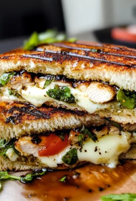 Grilled Balsamic Vinaigrette Sandwich Melt: A Flavorful Delight