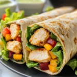 Honey Mustard Chicken Wraps