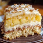 Pineapple Coconut God Bless America Cake
