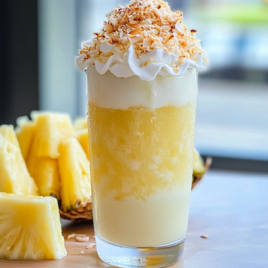 Pineapple Italian Soda