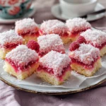 Raspberry Lamingtons