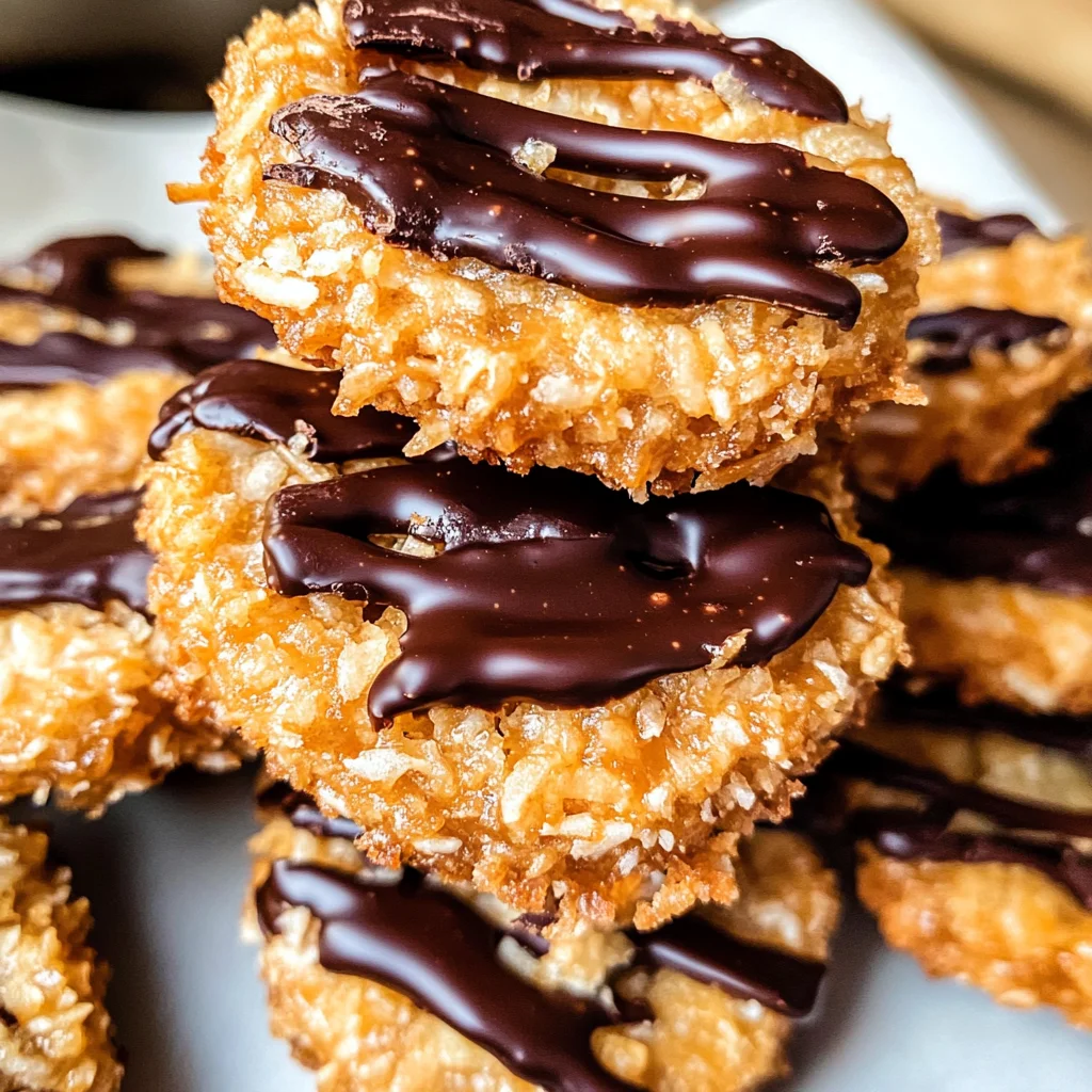 Samoas Cookies (Girl Scout Copycat)