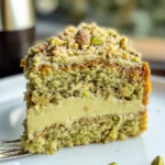 Vegan Pistachio Coffee Cake