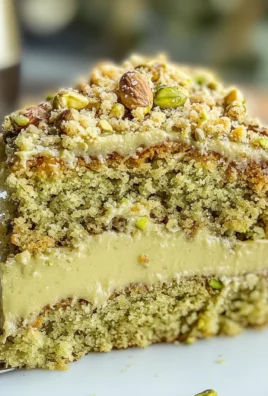Vegan Pistachio Coffee Cake